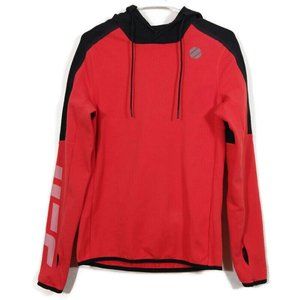 Reebok UFC Men's Speed wick Performance Training Hoodie Sweater Orange Size XS